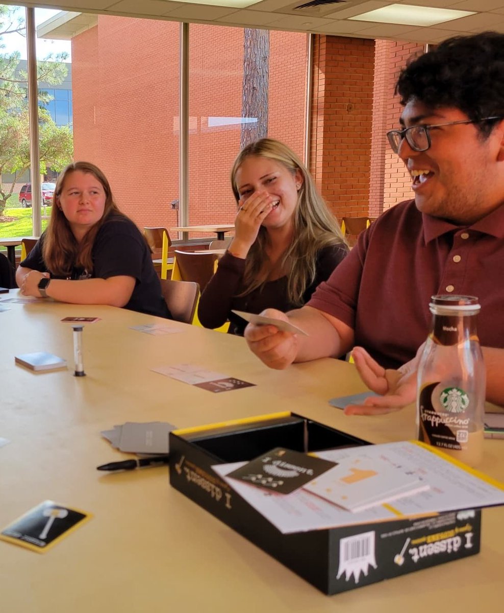 Thanks for debating with us at the Legal Aspect's @jessnlund board game, I Dissent! 

I'll leave you with one question, is a hot dog a sandwich?