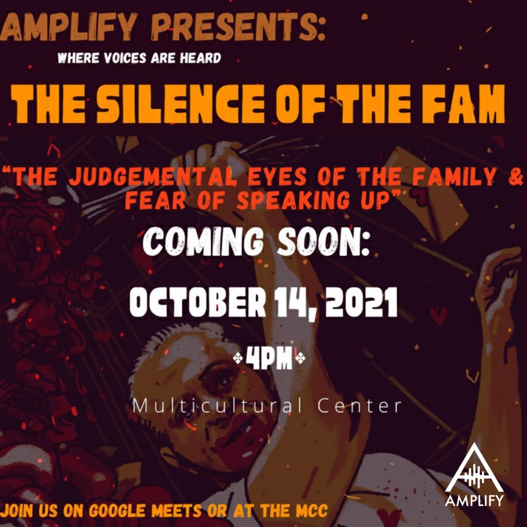 A M P L I F Y presents "THE SILENCE OF THE FAM" Join us this Thursday from 4-5pm
