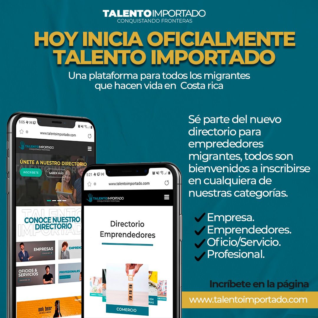 ¡Bienvenidos! Estamos más que listos para emprender con ustedes talentosos migrantes. #13Oct