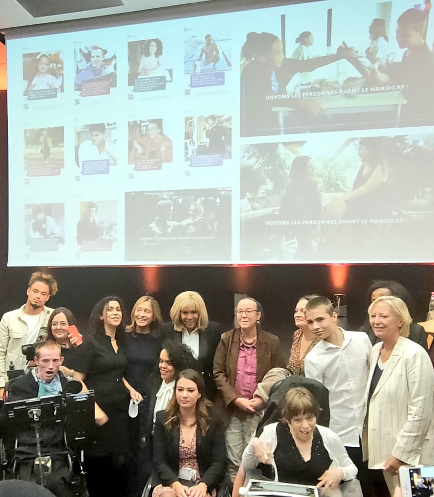 🗣️ Voyons les personnes avant le handicap

Lancement de la grande campagne 🇨🇵 de sensibilisation au handicap du <a href="/gouvernementFR/">Gouvernement</a> en présence de Brigitte Macron
Institutionnels, associations, médias, influenceurs en situation de #Handicap ou non..
👉Tous mobilisés, tous concernés !