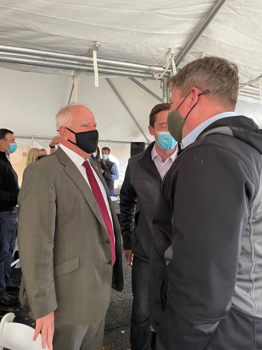 Minnesota Department of Agriculture (@mnagriculture) on Twitter photo .<a href="/GovTimWalz/">Governor Tim Walz</a>, Commissioner <a href="/ThommyPetersen/">Thom Petersen</a> and other officials today attended the <a href="/PURISfoods/">PURIS</a> pea protein manufacturing facility grand opening celebration in Dawson. The plant will employee about 100 people. #MNAg .<a href="/GovTimWalz/">Governor Tim Walz</a>, Commissioner <a href="/ThommyPetersen/">Thom Petersen</a> and other officials today attended the <a href="/PURISfoods/">PURIS</a> pea protein manufacturing facility grand opening celebration in Dawson. The plant will employee about 100 people. #MNAg