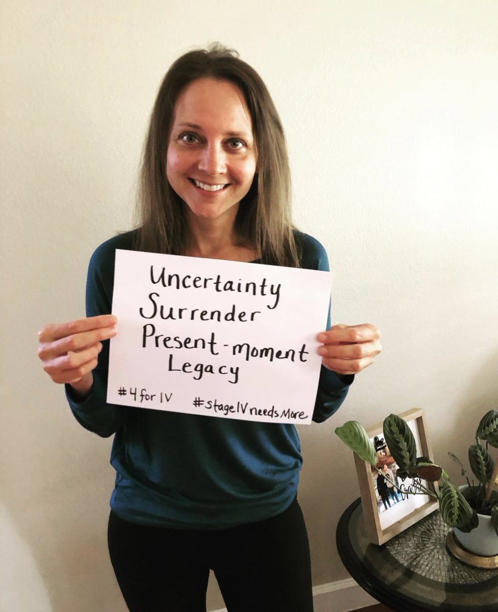 AmandaRaffenaud's tweet photo. Today is Metastatic Breast Cancer Awareness Day. I’ve been living with this disease for 2 years &amp; 10 months and not one day has been easy. But I keep going. Here are my #4forIV #mbc @LivingBeyondBC https://t.co/d3X9ZG11ti
