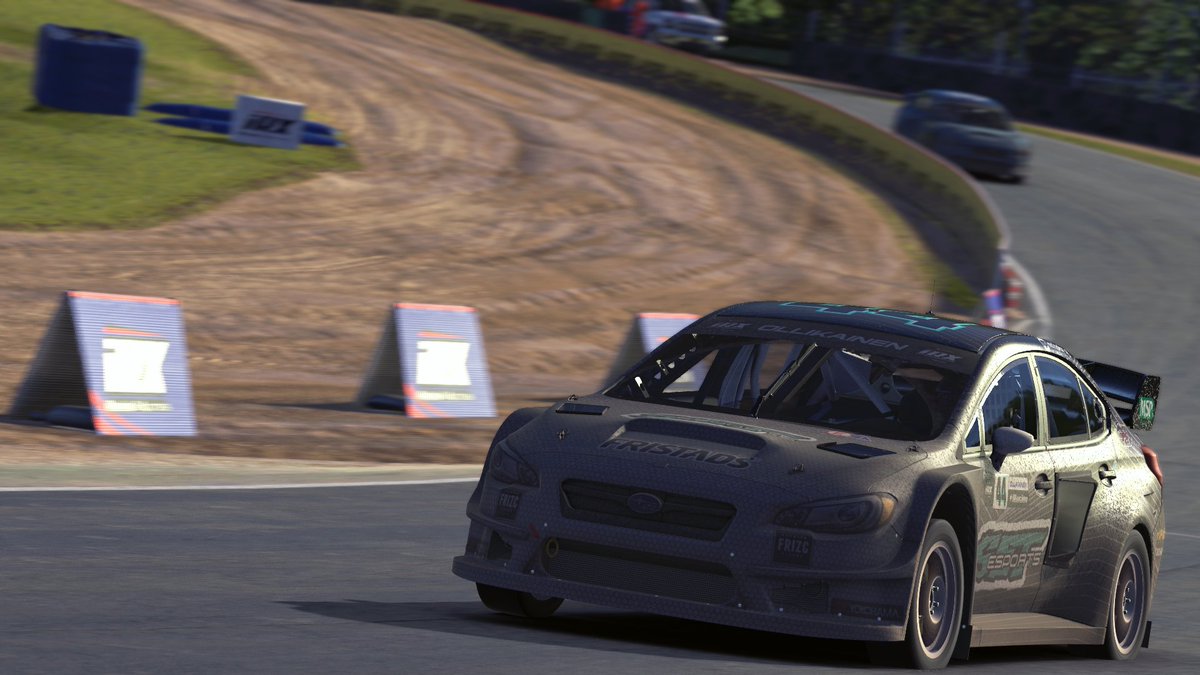 The two <a href="/subarums_usa/">Subaru Motorsports USA</a> teammates are unable to catch back up! <a href="/OllikainenJonne/">Jonne Ollikainen</a> scores his first win of the season at Brands Hatch, the third of his career!

#iRX <a href="/iRacing/">iRacing</a> #iRXWCS