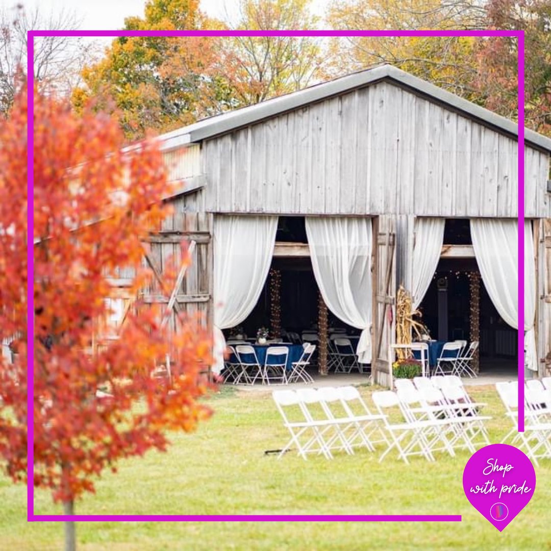 indypride's tweet photo. Looking for the perfect wedding or event venue? Hidden Brook Acres, located in rural Shelby Co, features a beautiful rustic barn & outdoor event space.
HBA is LGBTQ-owned & is a welcoming space for ALL to celebrate any special occasion. https://t.co/MDlKTyXg0l
#ShopWithPride https://t.co/97KQuP1z5t