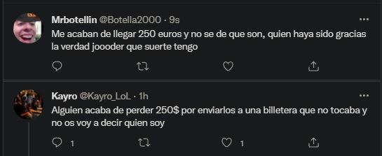 Dos tweets que se entienden mejor juntos
