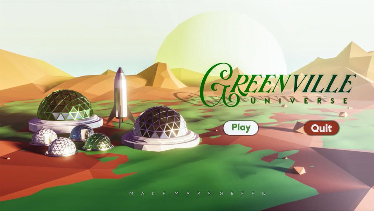 #NFT #blockchaingaming #MakeMarsGreen #Greenville'de gizli zirve

@evacyrif beğendin mi?

 #sürdürülebilirlik #çeşitlendirme #sağlıklıyaşam #kripto #Blockchain #pazarlar #finansalpazarlar #yatırım #gelecek #teknoloji #fintech #inovasyon