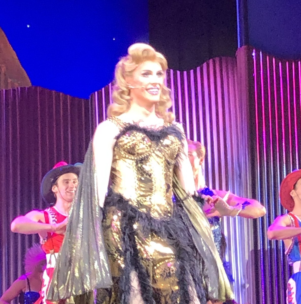 When you wait for two years to see <a href="/JakAAnderson/">Jak Allen-Anderson</a> ‘s Bernadette then you get to see it twice in the same day! It was so amazing to see you shine so bright on stage today- You were absolutely INCREDIBLE!! 🙌👏👏 Thank you for an unforgettable two shows today xxx ❤️ <a href="/PriscillaTourUK/">Priscilla Queen of the Desert UK Tour</a>