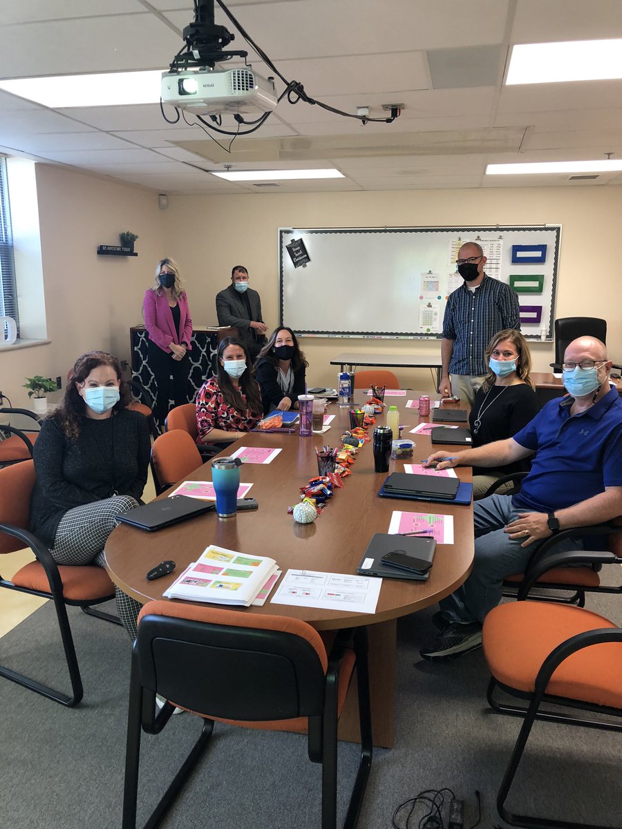 Easton Middle School Staff getting ready for their first data meeting of the year! These educators are digging deep to accelerate learning! <a href="/SupEaston/">Lisha Cabral</a>  <a href="/jeanniebax/">MrsBaxter</a> <a href="/EastonMiddle/">Easton Middle School</a> #WeDigEPS