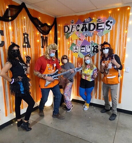 All about the 80s for CAM!! Rock on!!!