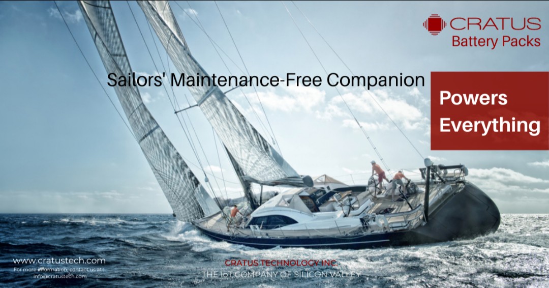 Sailors' Maintenance-Free Companion CRATUS Battery Packs

For more information contact us at info@cratustech 

#batterypacks #batterypacks #energystorage #sailor #sailboat #motoryacht #battery  #chargemanagement #batterysystem #energymanagement #PortablePower #batterytechnology