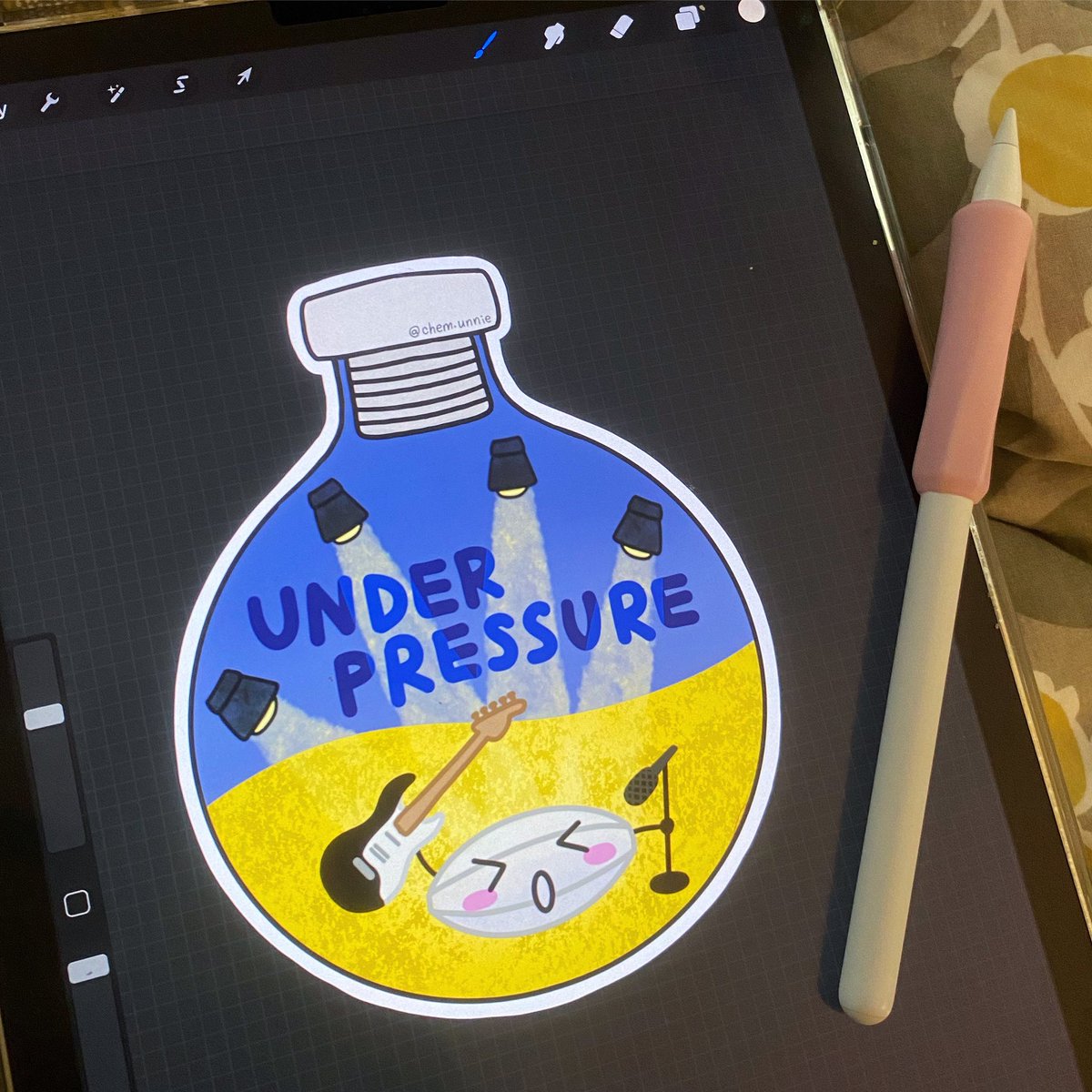 what you see is what you get 😎#stirbarfriends stickers now in stock on Etsy!