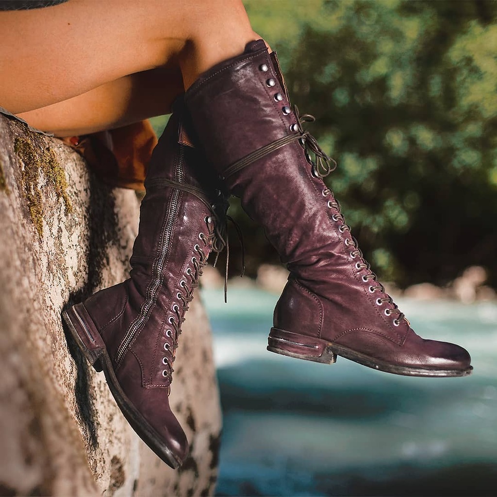 as98usa's tweet photo. Get Victorian-chic in the stunning A.S.98 Trillie Boot #beASyouare 🖤 #trillie65443 https://t.co/yQ9nNNIMYA https://t.co/NqSCZ1KluY