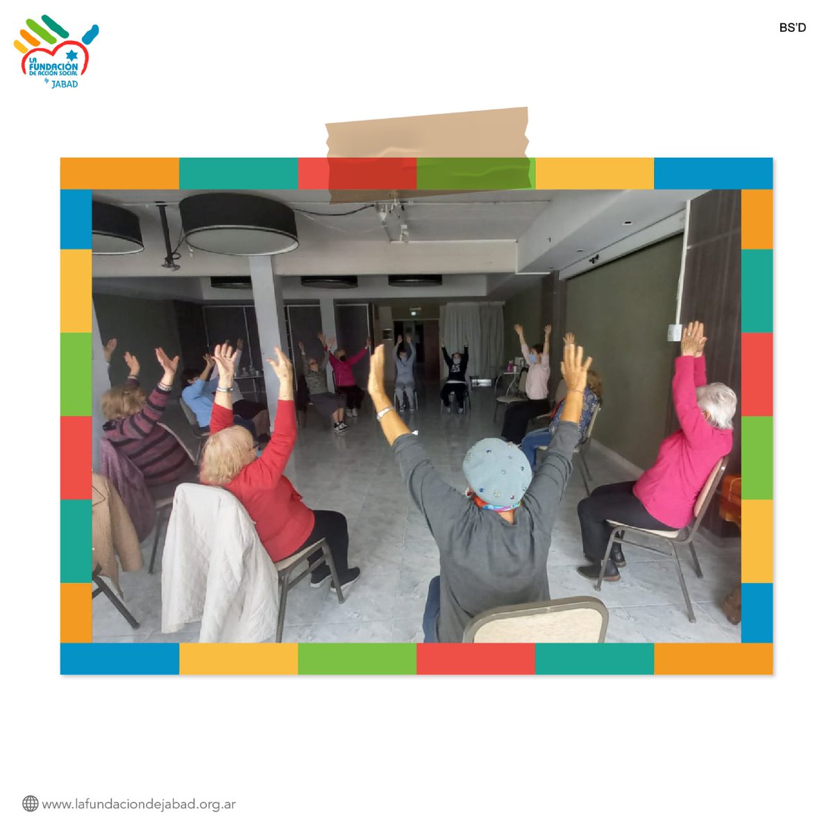 LaFunddeJabad's tweet image. Después de 1 año y 7 meses, retomamos las clases presenciales de "Movimiento y Meditación", en la sede de Jabad, a cargo de nuestra profesora Denise.
Fue hermoso volver a vernos de nuevo cara a cara.
#LaFundaciónDeAcciónSocialDeJabad #AcciónSocial #Javaia #AdultosMayores