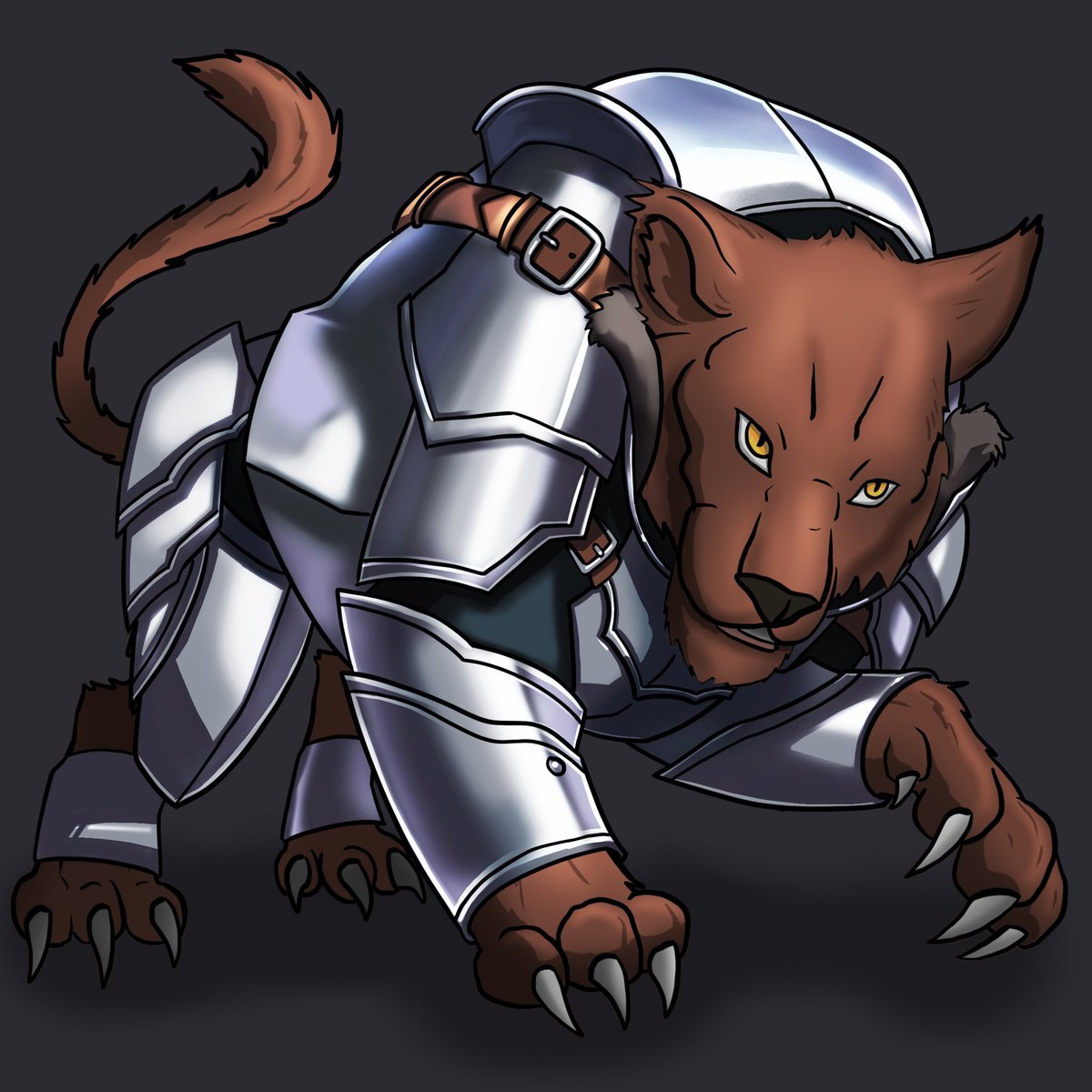 BattleCatzNFT's tweet image. Since you all asked for it. Here’s a sneak peak at 1 of our 1 of 1 custom Legendary Battle Catz. There will only be 19 Legendaries in the whole collection and everyone will have the same chance at minting one of them. 

Let the battle catz commence!🐯
#BattleCatz #NFT