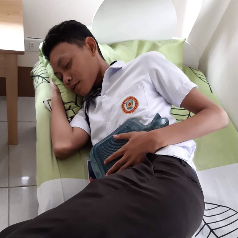 “Diba ikaw yung kunwari nagka-sakit para matulog lang sa school clinic?”