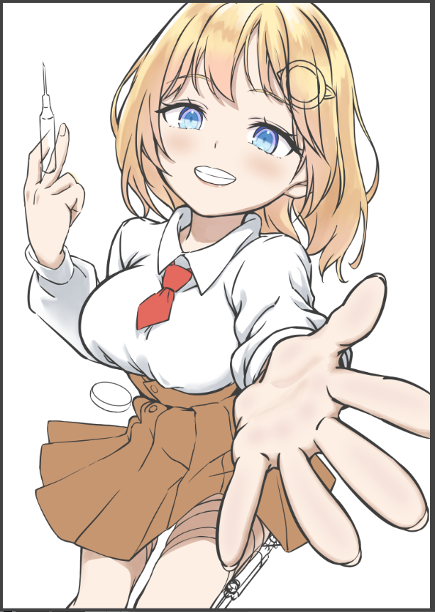 puchiong's tweet photo. アメちゃん途中経過　

ラフの方たくさんのいいねありがとうございました🙏 https://t.co/JjfejESdlA