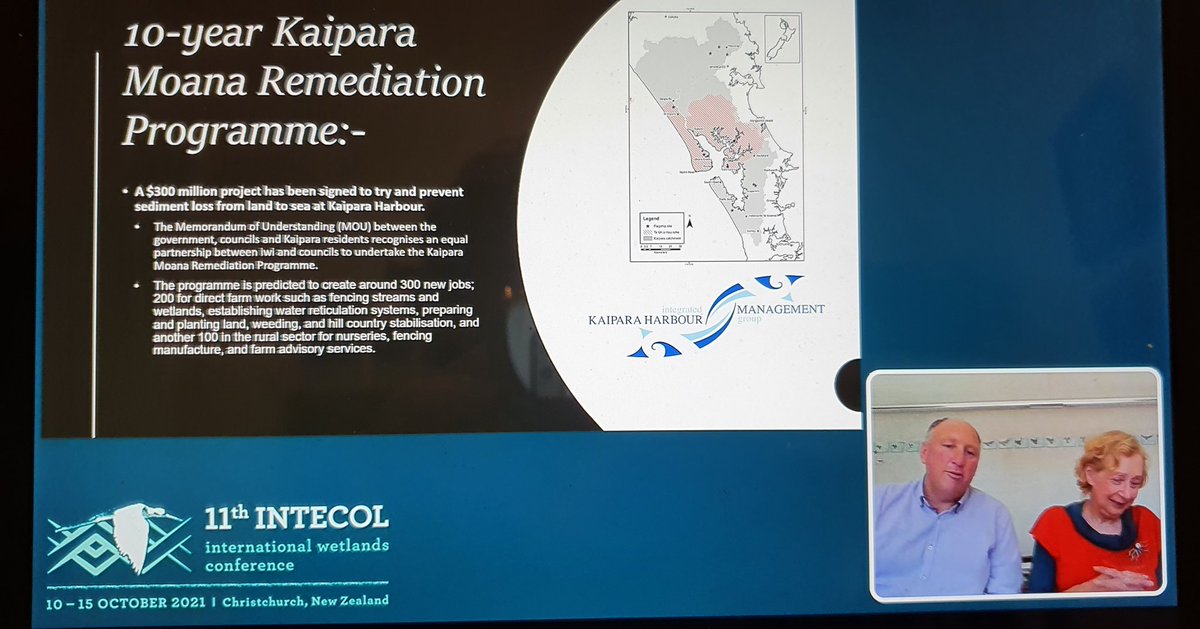 CaptainKettles's tweet photo. Summary of recent new investment to reduce sediment entering the Kaipara Harbour.
Ben Smith #INTECOL https://t.co/QzTuDzDZfp