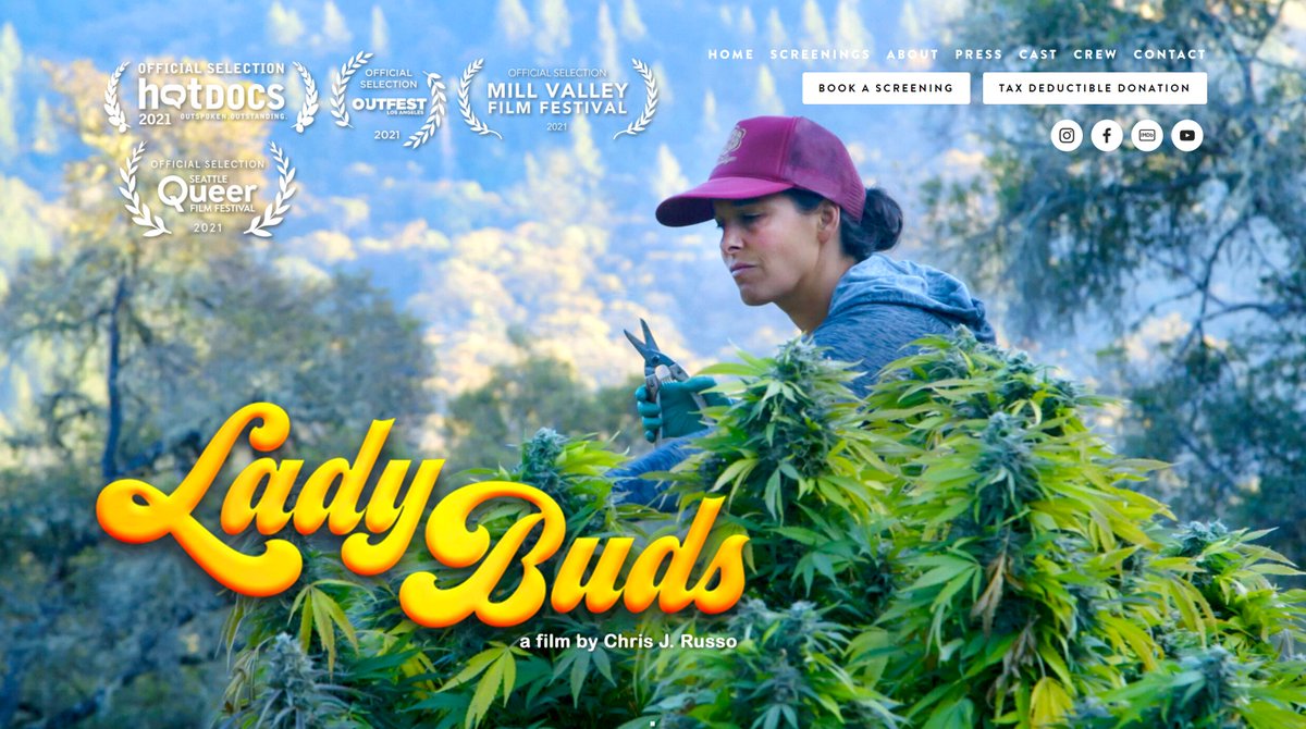 421Group's tweet image. Check out the documentary LADY BUDS and the story of six courageous women who come out of the shadows of the cannabis underground to enter the newly legal market. #ladybuds #cannabis #documentary 
ladybudsmovie.com