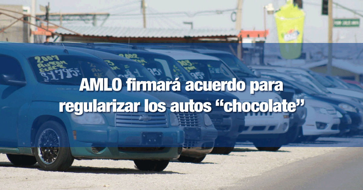 incomexnacional's tweet photo. #INCOMEXInforma
AMLO firmará acuerdo para regularizar los autos “chocolate”
Leer más: https://t.co/p4TBrzaTmY https://t.co/yxWdkJW5Py