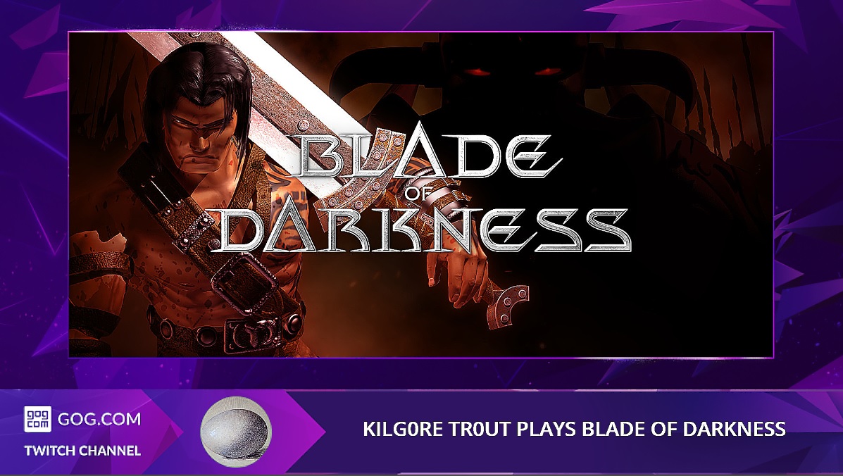 A grim new threat looms over The Central Kingdoms and <a href="/Kilg0re_Tr0ut/">Kilg0re_Tr0ut</a> is called to wield the sword that will destroy the evilas he continues his stream of Blade of Darkness <a href="/FireFalcom/">Fire Falcom</a> <a href="/generalarcade/">General Arcade</a>

In 15 mins at twitch.tv/gogcom!