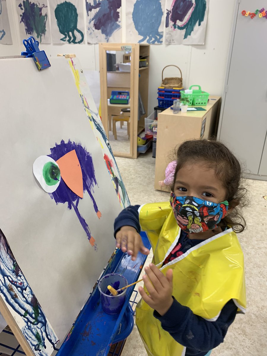 Caught painting an owl!