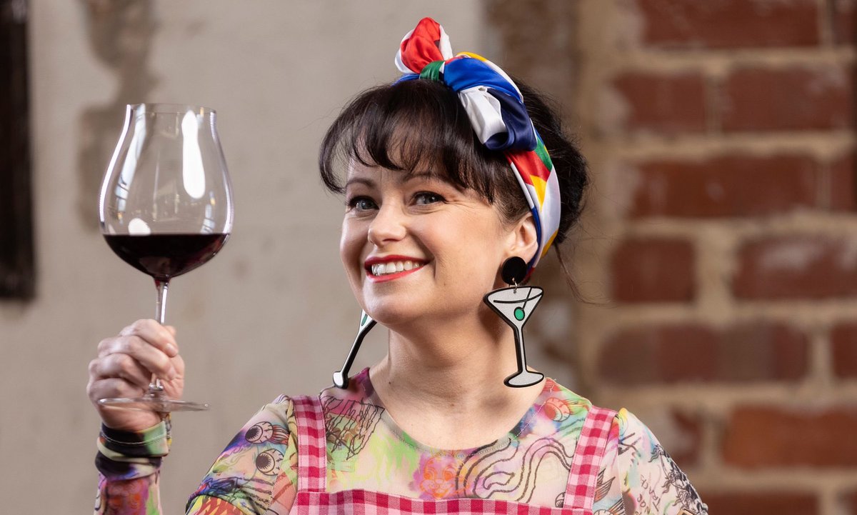Definitely the most colourful addition to our judging team, introducing <a href="/katie_spain/">Katie Spain</a> - national drinks writer for <a href="/goodfoodAU/">goodfoodAU</a> 
We are looking forward to the vibrancy Katie brings to a room - and of course her insight into the wines. Just 5 days to go! #lcws21 #limestonecoastwine