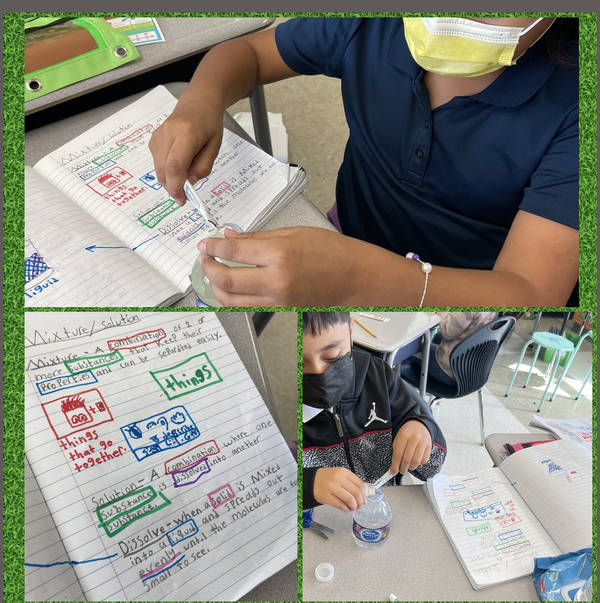 Comprehensible input requires creativity on the spot. Our hands are a mess,  but our academic language is spot on. 😊<a href="/Neff_ES/">Neff Elementary</a>