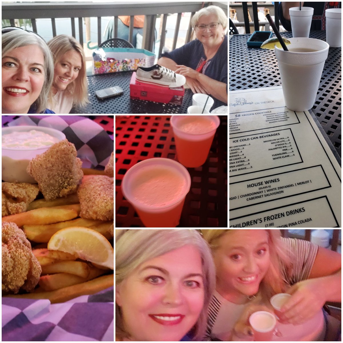 gamecockgirl71's tweet photo. Start of birthday celebrating. Thank you @sassygamecockSC #cheers #peeptheshoes #keylimecolada #birthday https://t.co/rtvlVYzQcL