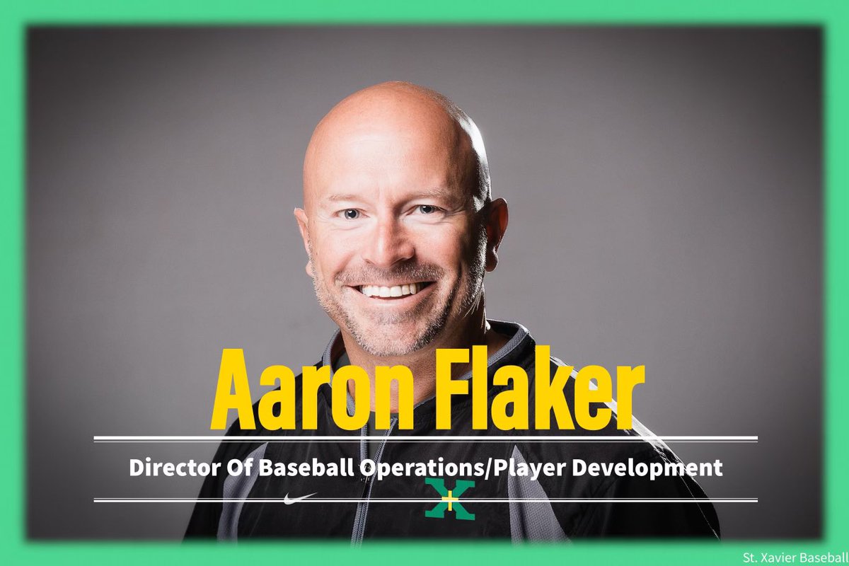StXTigersBSB's tweet image. 🚨JOINING THE DEN❗️

Aaron Flaker is joining the St. X baseball staff as the program's first Director of Baseball Operations/Player Development.