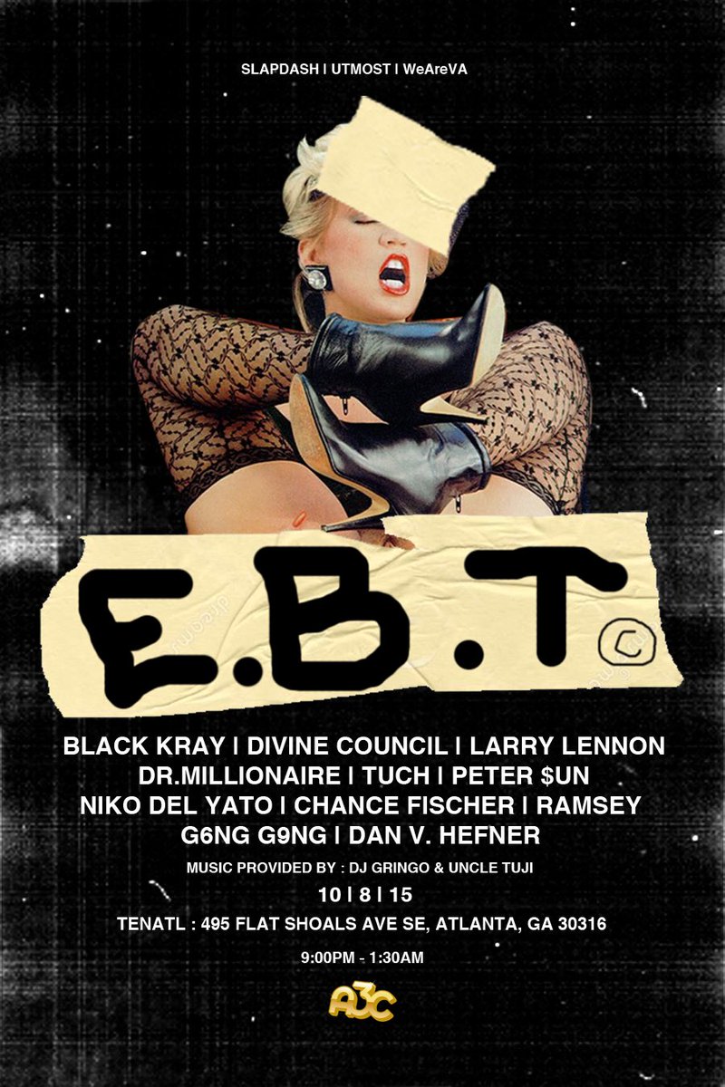 Never forget. This actually happened. We actually did this in ATLANTA.