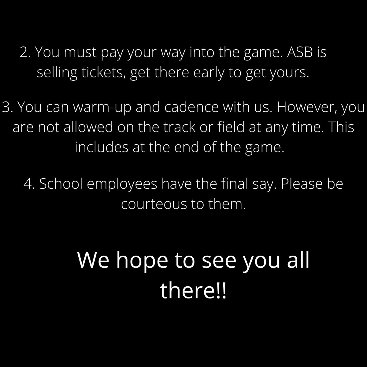 Homecoming week is here!!! We always love when our alumni come visit us!! Here a few things to remember if you’re joining us!