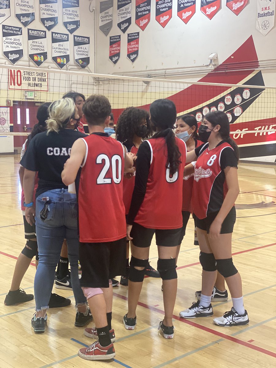Eagles JV and Varsity win against Fontana Middle at home. ❤️🖤 Go Eagles!