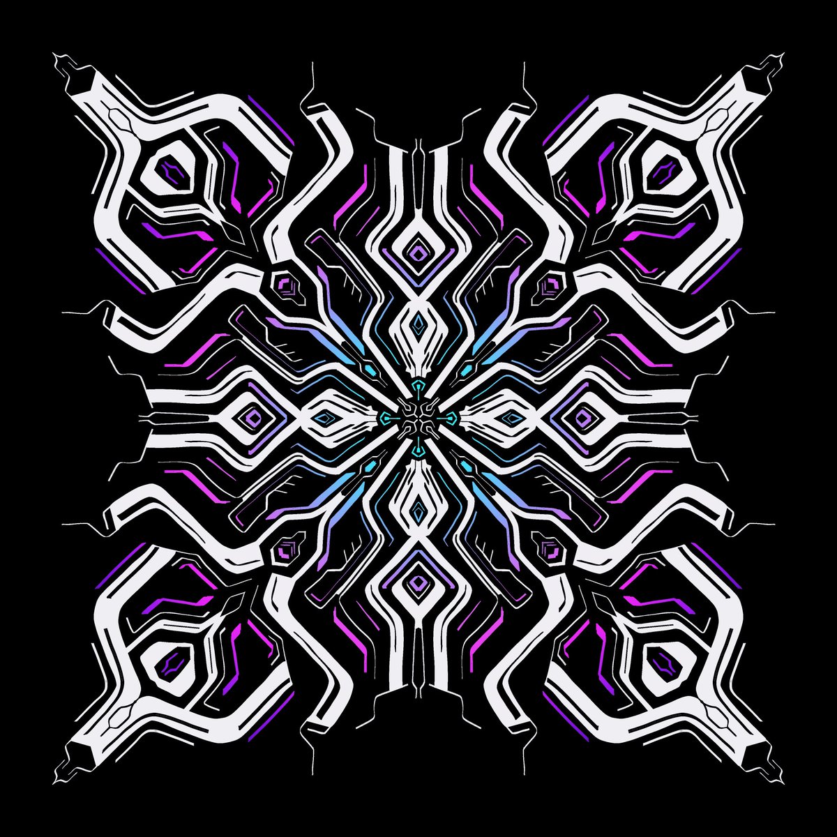 Some more procreate mandalas. #psychedelicart #psychedelic #psyart #mandala #mandalas #mandalaart #fractal #fractalart #fractalgeometry #geometrychaos #sacredgeometryart #symetrical #abstractart #sketching #procreate #design #art