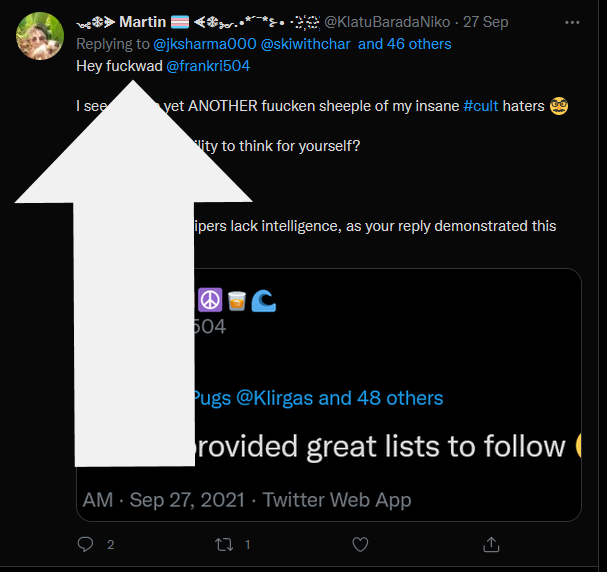 BlockedByMartin's tweet image. Hey @KlatuBaradaNiko...  A question.

Just WHAT part of the Fuck, is the wad?  OR... is the fuckwad an entity unto itself?  OR ... is the wad the receiver of the fuck?

#SoManyQuestions