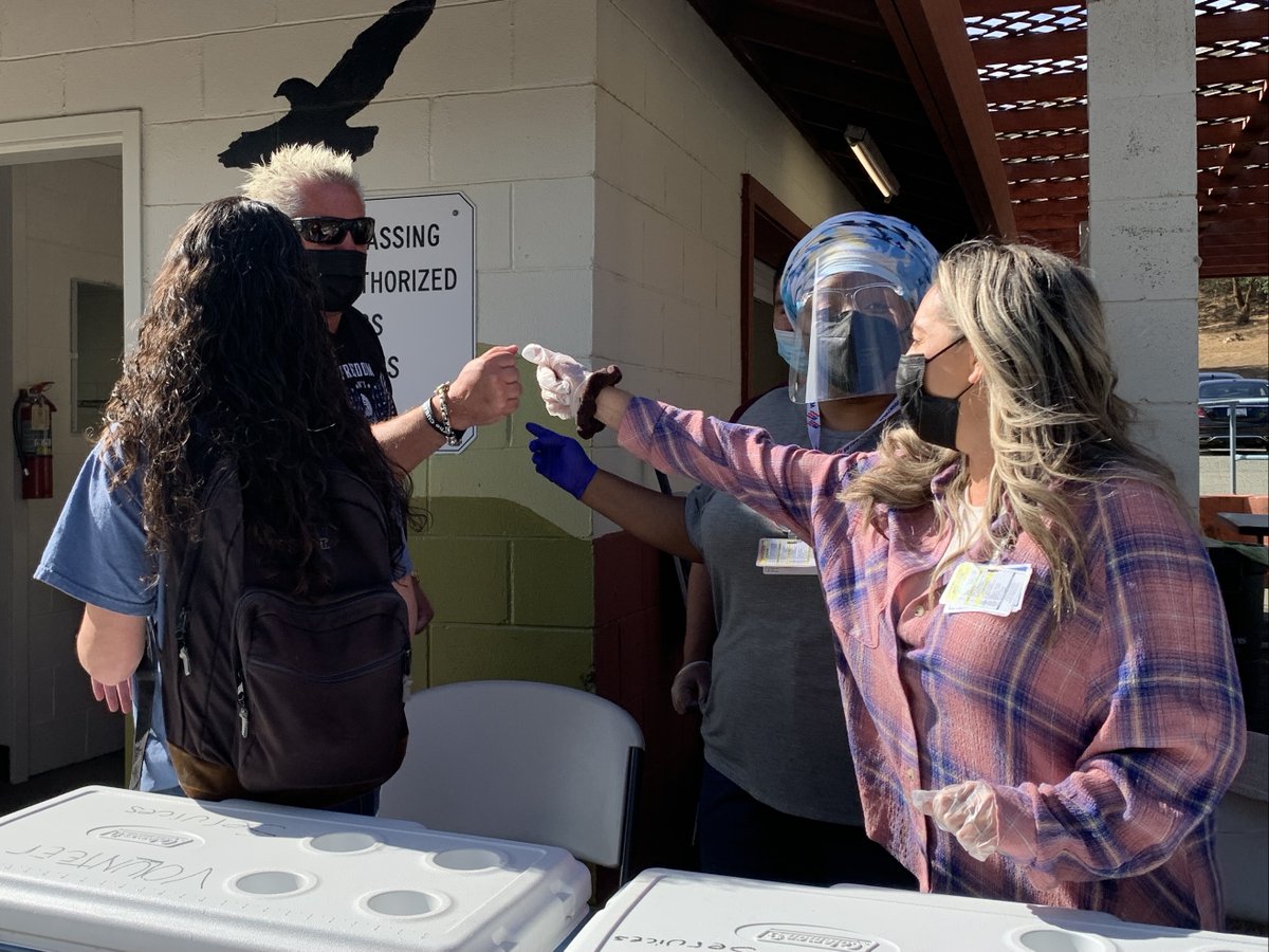 MyCalVet's tweet photo. The Yountville Home would like to send a big shout out and thank you to Guy Fieri and the Guy Fieri Foundation for providing an incredible BBQ lunch to our residents and staff today! What a great day for a picnic. #BestBBQ #RealGoodGuy #GoodEating #LoveOurVets #FreedomAintFree https://t.co/lp8hyksPKJ