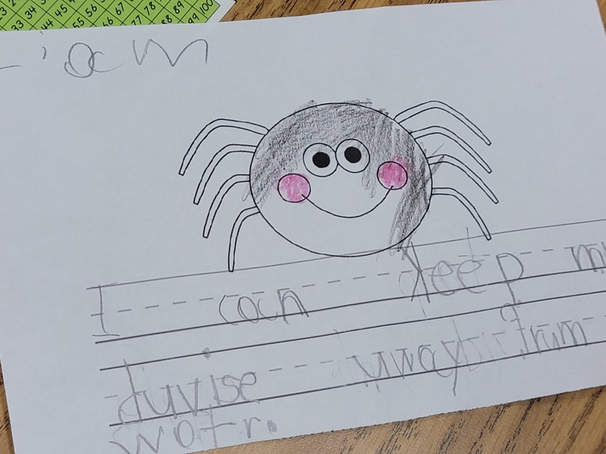 TechTeachVB's tweet photo. These @WIndsorWoodsES  1st graders are responding to the story, Webster's Manners, brainstorming, and writing sentences.  
💦"I can keep water away from my device."
😀 "Don't bite your iPad."
w/ @traskvb 
#vbits
#coteaching 
#vbdigcit https://t.co/3QvtyisXJR