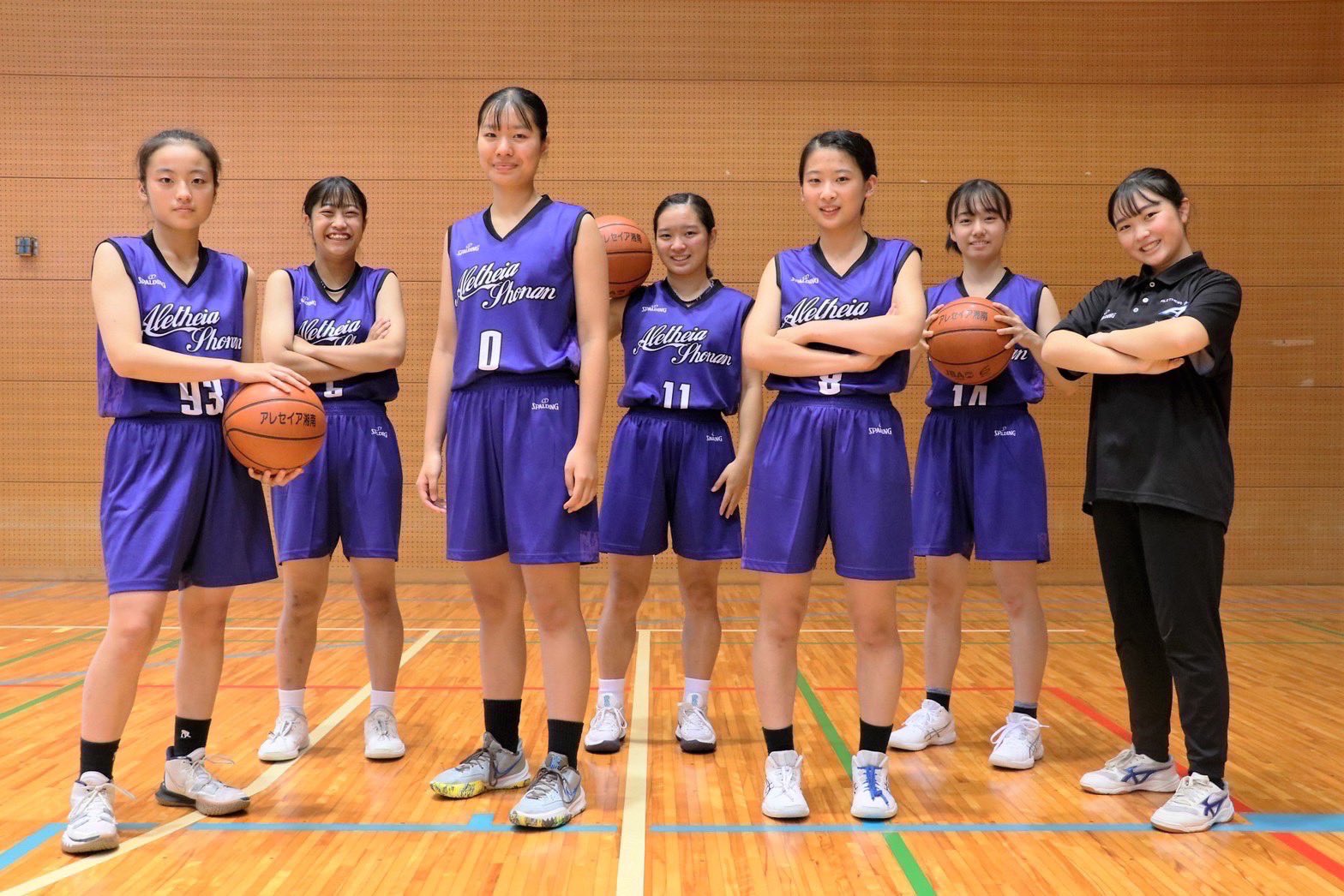 アレセイア湘南高校女子バスケットボール部 新ユニフォーム発表 この度 アレセイア湘南高校女子バスケットボール部では スポルディング 様にウェアのサポートをしていただくことになりました 引き続き 応援宜しくお願いいたします Aswbbc