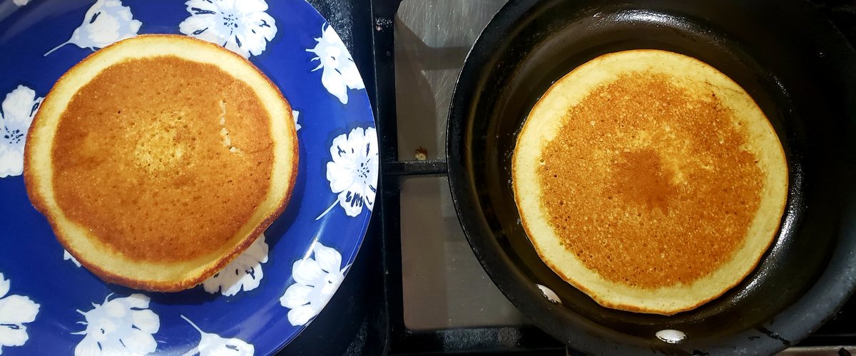 GNisel's tweet image. Desided I wanted pancakes soooo....