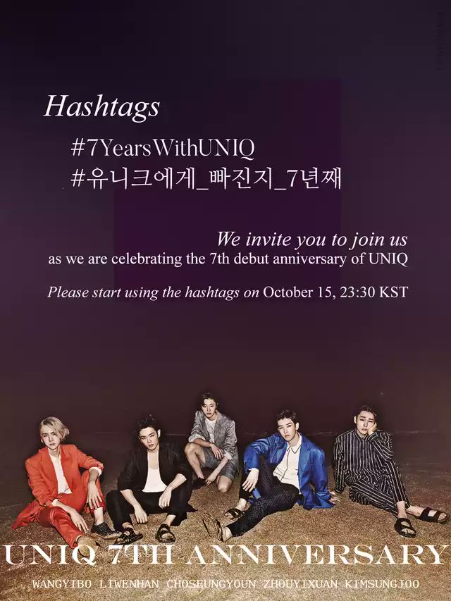 UNIQ GLOBAL📌 on Twitter: "Hello everyone, These are the hashtags we'll ...