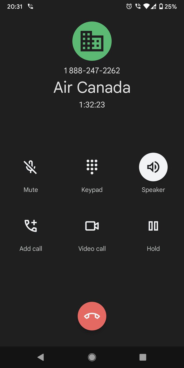 I waited for over an hour and a half on hold and nobody picked up the phone. The website shows error messages on almost anything I try to do there. Air Canada is nothing but a joke! Don't know how this company still exists considering it treats customers like garbage. <a href="/AirCanada/">Air Canada</a>