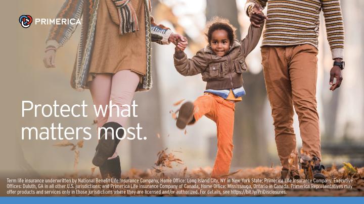 CONTACTTME's tweet image. In life, it’s important to protect what matters most. Primerica helps families stay protected and work toward their financial goals. bit.ly/PriDisclosures