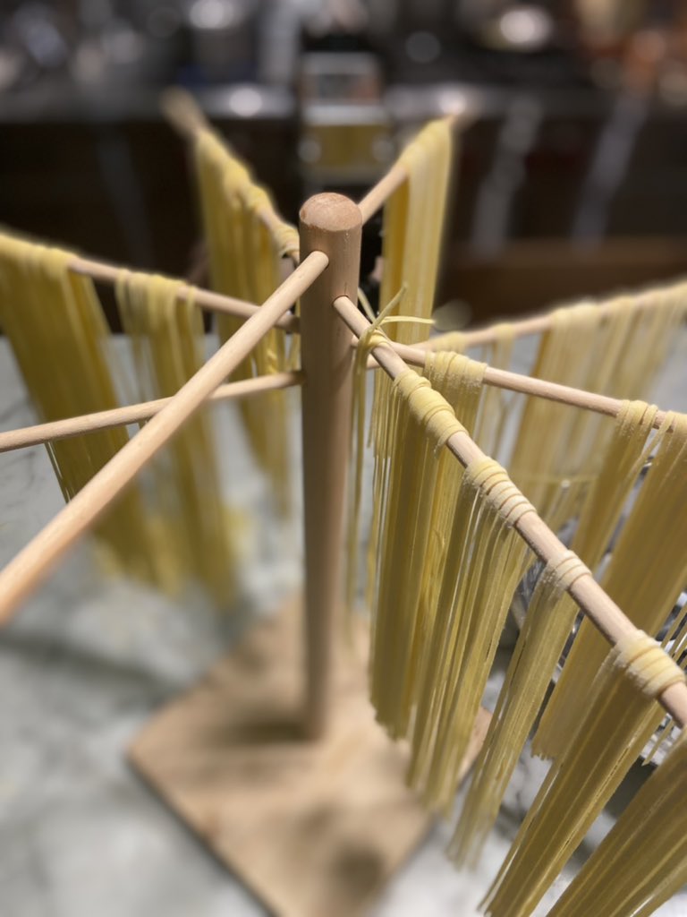 leighh's tweet image. Ok so let me just say @MasterClass recipe for pasta by #thomaskeller is absolutely changing my life. I’m literally speaking in Italian just for fun. #cooking #italy