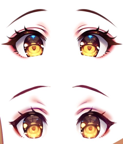 the anime eyes closeup thing