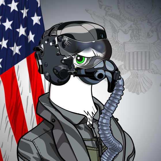 Epic_Eagles's tweet photo. Our 2nd Charity Auction to benefit @US4Warriors is LIVE! 
Up for bid is a unique Eagle from America's Armed Forces brought to life in stunning detail by @ArtofSyrl 
The auction runs till Sat &amp; features the Air Force Eagle!  Auction Here: https://t.co/SCwxunFMHD
@usairforce #NFT https://t.co/00b7QO7M6t