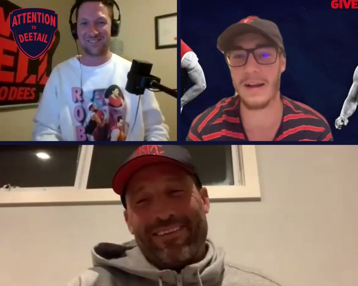 Had a blast talking with the great man <a href="/rustyrobertson/">Russell Robertson</a> . Stay tuned for our full chat <a href="/melbournefc/">Melbourne Demons</a>