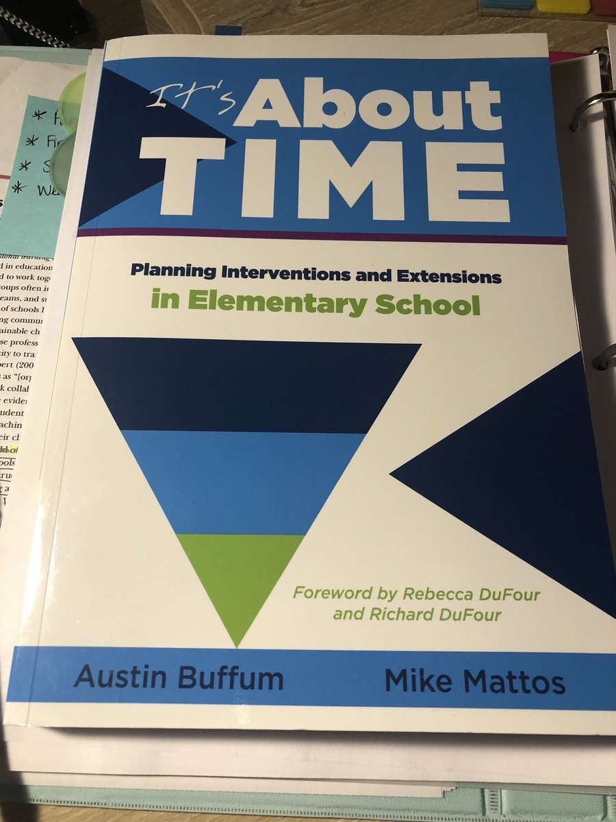 I’m excited to start this one!  #ProfessionalLearningCommunities @mikemattos65 @SolutionTree