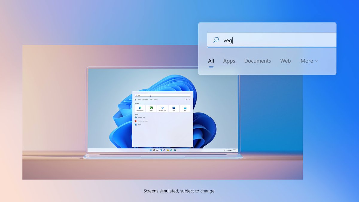 ChidumOsobalu's tweet image. [#Video] #Windows11 | Search quicker from the Start

📹: youtu.be/wwmRcJV4Ozw — you can now search across your computer &amp;amp; the internet right inside the Start menu, making for a quicker and more thorough #WindowsSearch experience.

|#WindowsPC|
