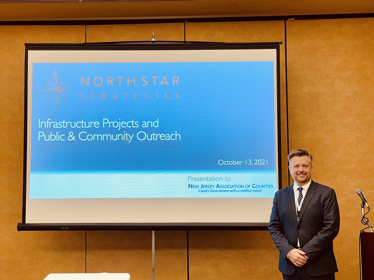 NorthStar Strategies (@nsstrategiesllc) on Twitter photo Director of Community Outreach, Scott Stephens <a href="/SStephens324/">Scott Stephens</a> , shares his expertise in a technical presentation about the key components of public & #communityoutreach scopes of work on complex #infrastructure projects at today's NJAC Conference. Director of Community Outreach, Scott Stephens <a href="/SStephens324/">Scott Stephens</a> , shares his expertise in a technical presentation about the key components of public & #communityoutreach scopes of work on complex #infrastructure projects at today's NJAC Conference.