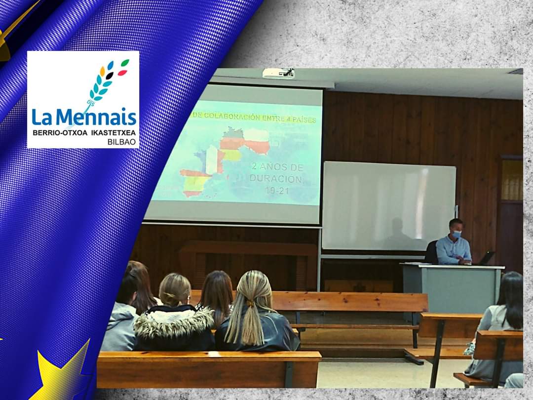 Meeting with patents and students before our next meeting in France. #ErasmusPlus #ErasmusPlusES #MiErasmusPlus <a href="/eusketwinning/">eusketwinning</a>