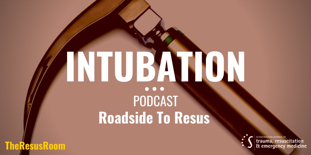 TheResusRoom's tweet photo. New episode out now!
Intubation; Roadside to Resus 

•When, who and how
•A deep dive into technique
•How to optimise first pass success
•Airway assistant role-the unsung hero…

https://t.co/JllNsEB79d

https://t.co/ipr8fDYKCi

https://t.co/RNpmm817fz #FOAMed https://t.co/lczSXRrN7u